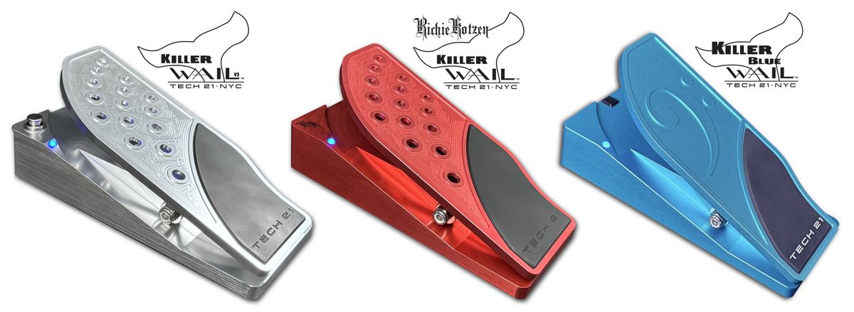 Tech 21 Introduces Three Wail Wah Pedals