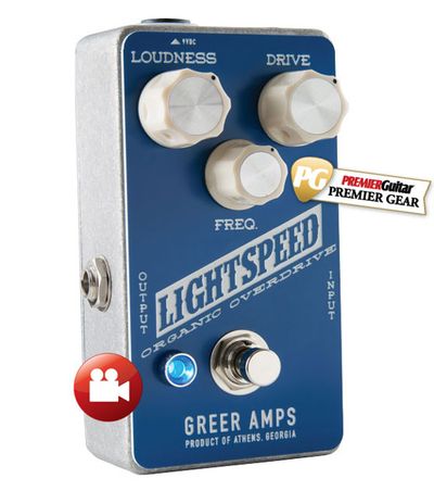 Greer Amps Lightspeed Organic Overdrive Review - Premier Guitar 