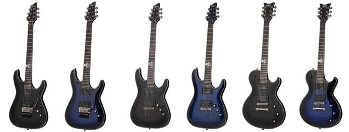 Schecter Introduces the Blackjack SLS Guitars