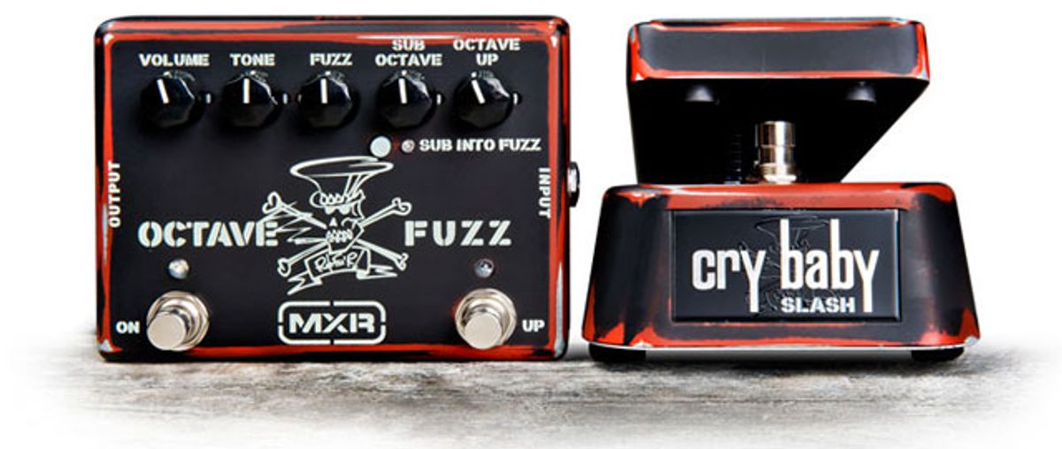 Dunlop Introduces the MXR Slash Octave Fuzz & Slash Cry Baby Classic 