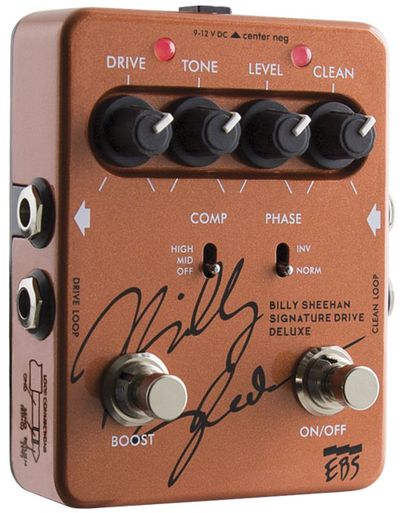 EBS Billy Sheehan Signature Drive Deluxe Review - Premier Guitar