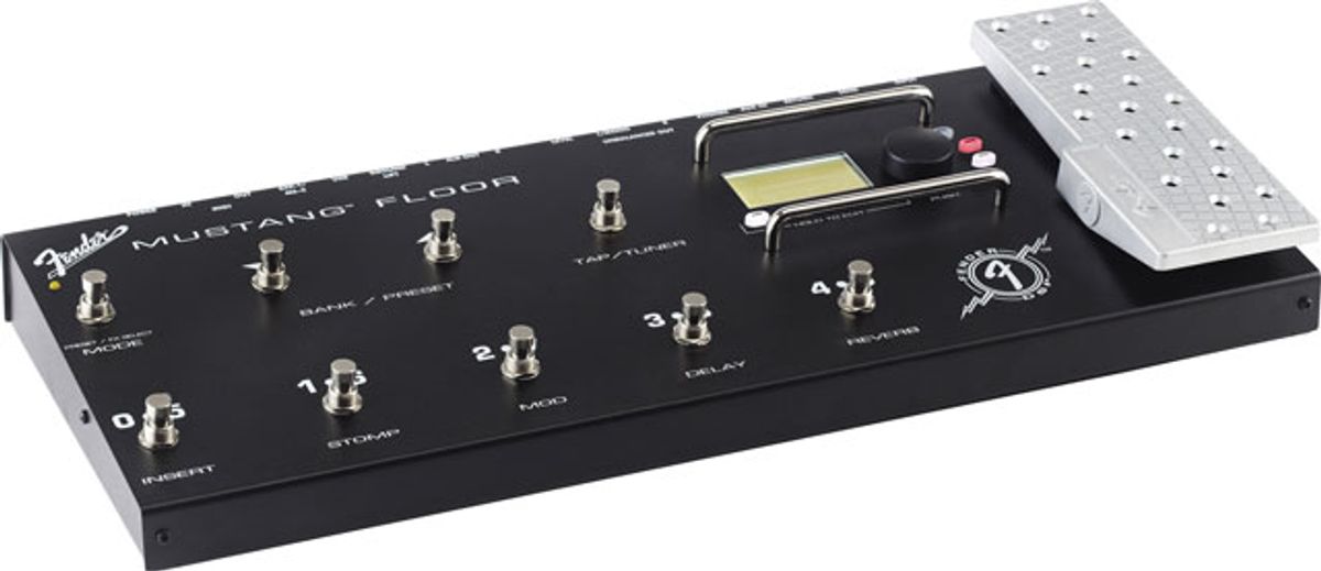 Fender Introduces The Mustang Floor Multi-Effect Unit