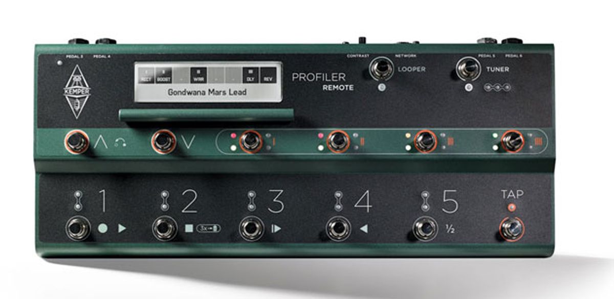 Kemper Announces the Profiler Remote