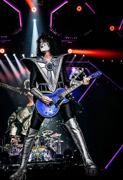 Epiphone Unveils Tommy Thayer Electric Blue Les Paul - Premier Guitar