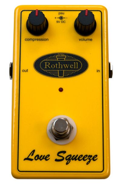 Rothwell Audio Love Squeeze Compressor Pedal Review - Premier Guitar 