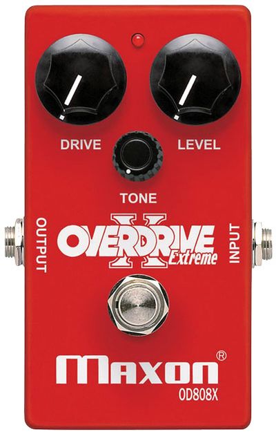 Maxon OD808X Overdrive Extreme Review - Premier Guitar 