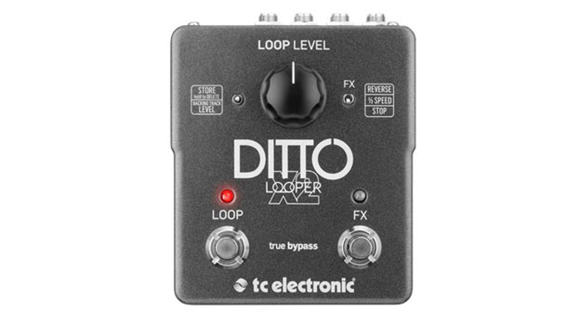 TC Electronic Unveils the Ditto X2 Looper