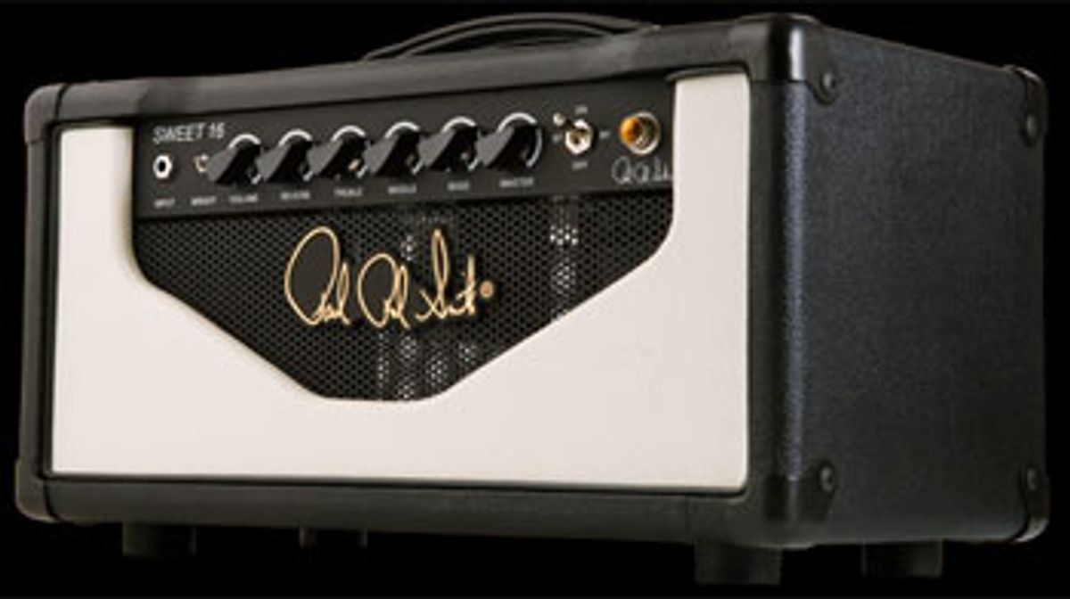 PRS Announces New Sweet 16 Amps