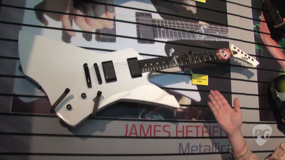 NAMM - ESP James Hetfield Snakebyte,Slayer Models