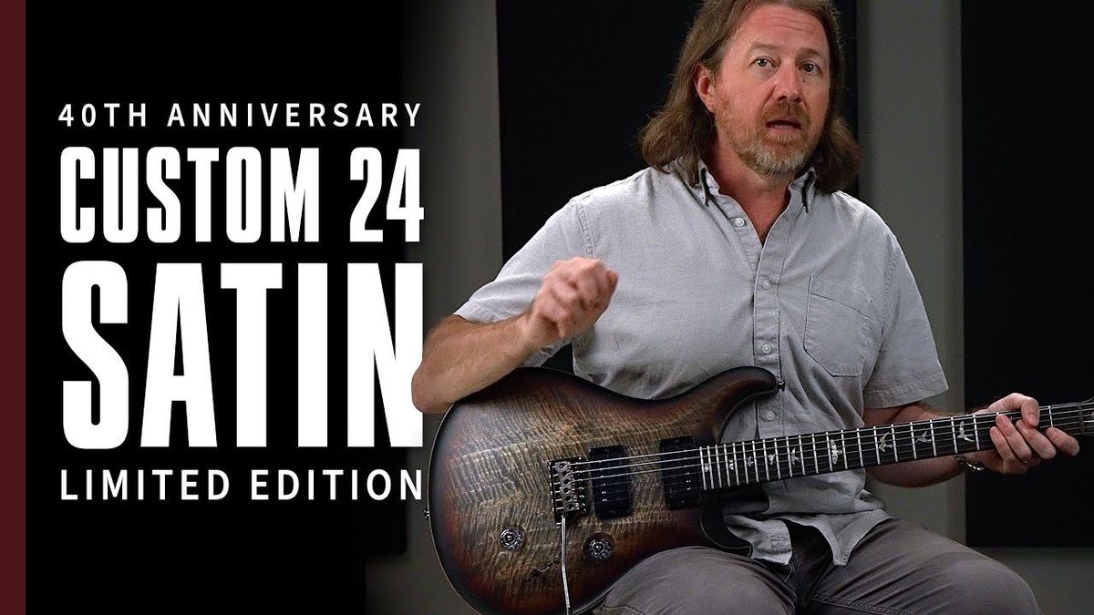 PRS Guitars Releases 40th Anniversary Custom 24 Satin Limited Edition