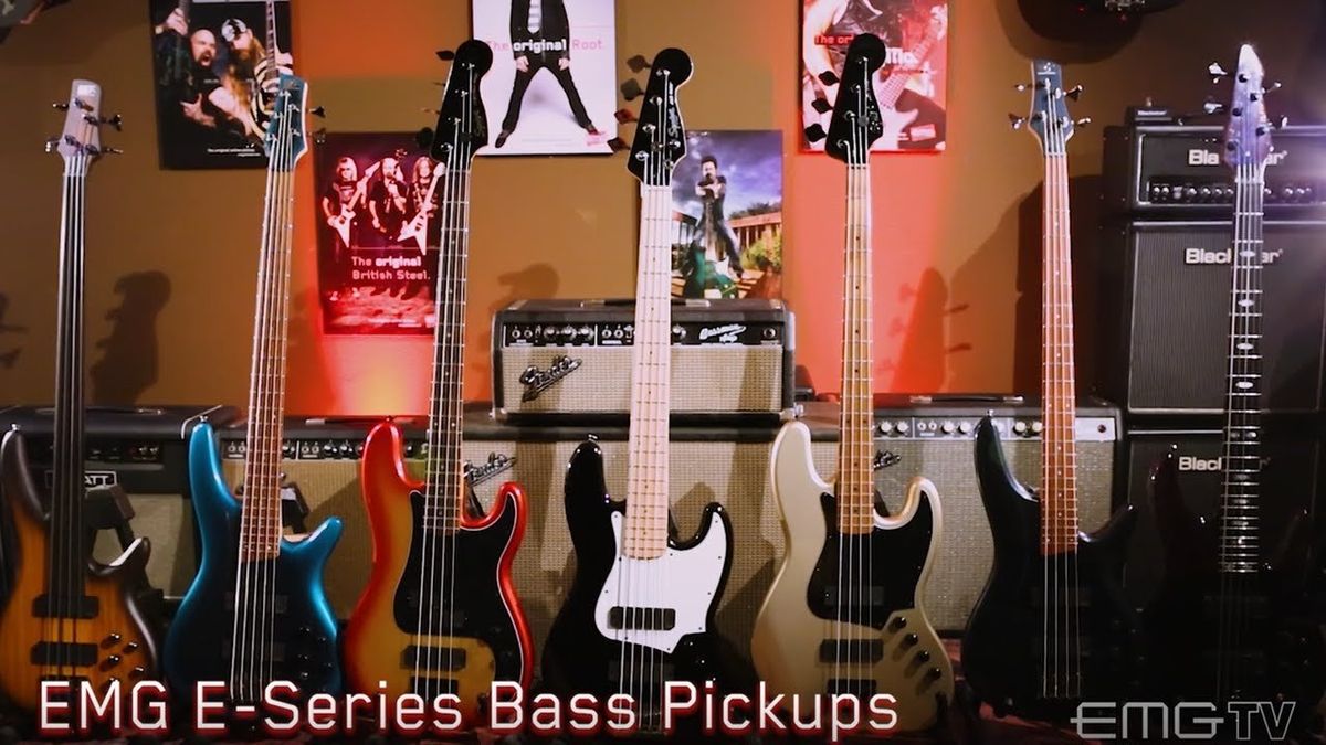 EMG Pickups Announces All New E-Series Bass Pickups