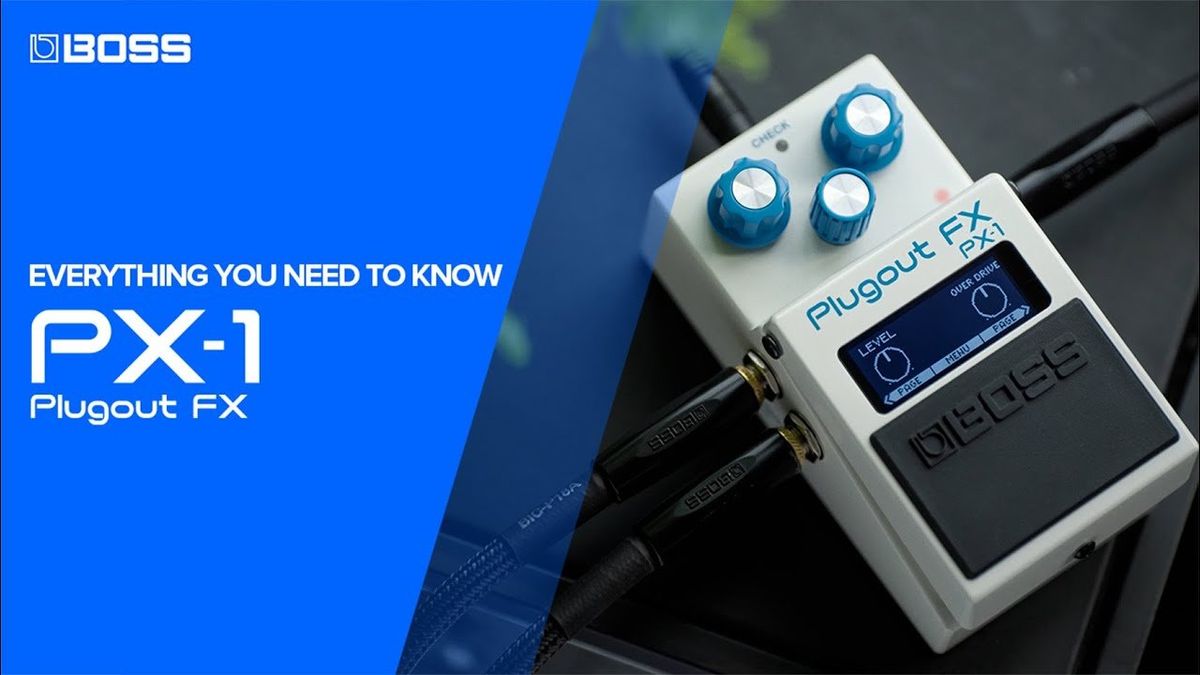 BOSS Introduces PX-1 Plugout FX