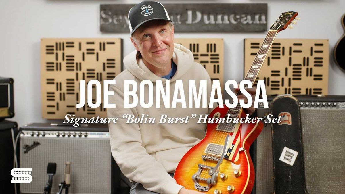 Seymour Duncan Announces The Joe Bonamassa "Bolin Burst" Humbucker Set