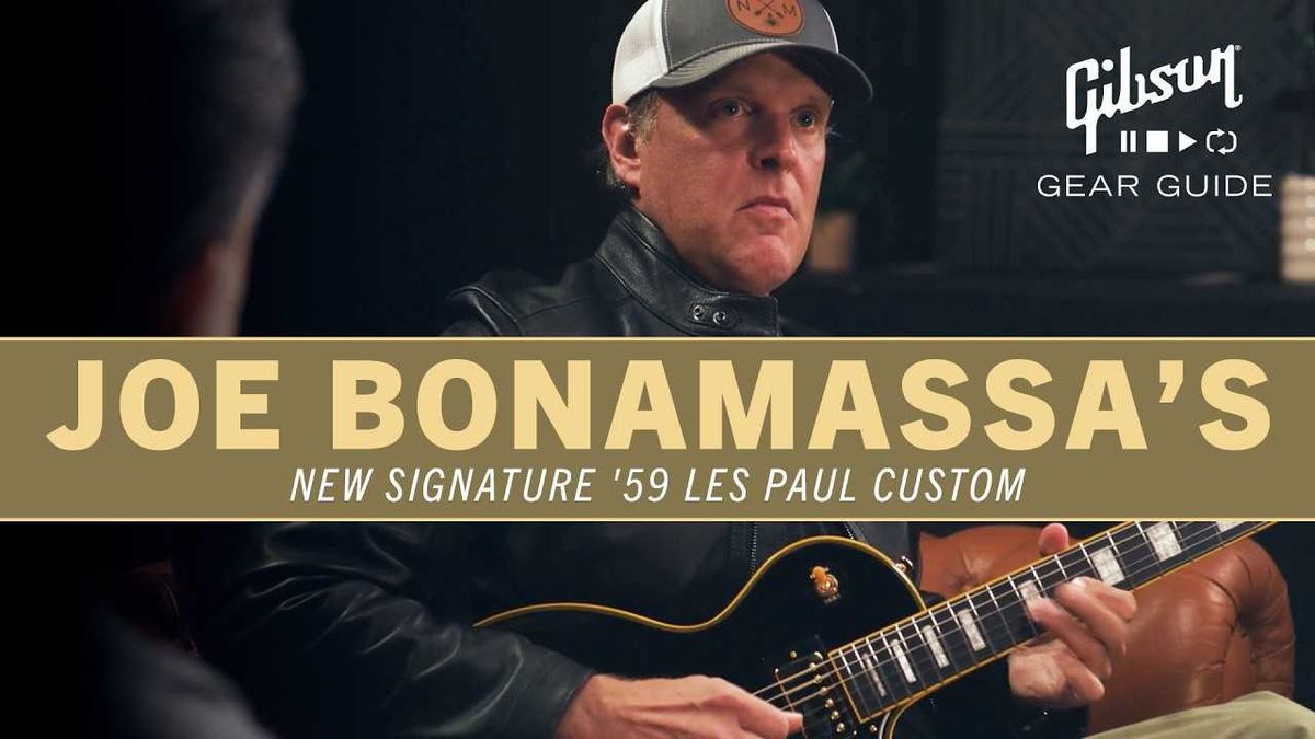 Epiphone Launches Joe Bonamassa '59 Les Paul Custom