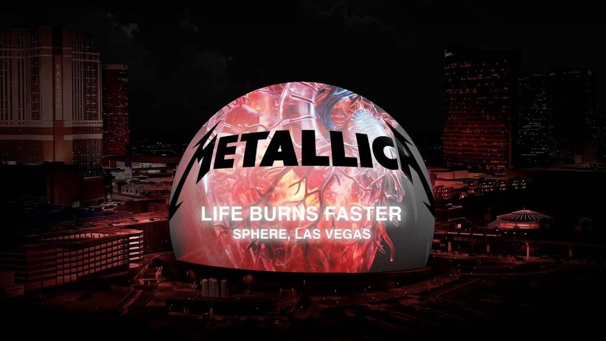 Metallica "Life Burns Faster" Live At Sphere