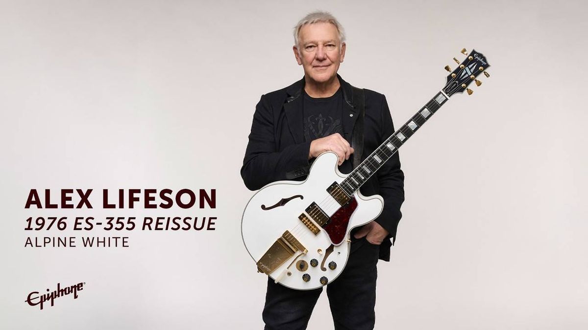 Alex Lifeson and Epiphone Unveil the 1976 ES-355 Reissue