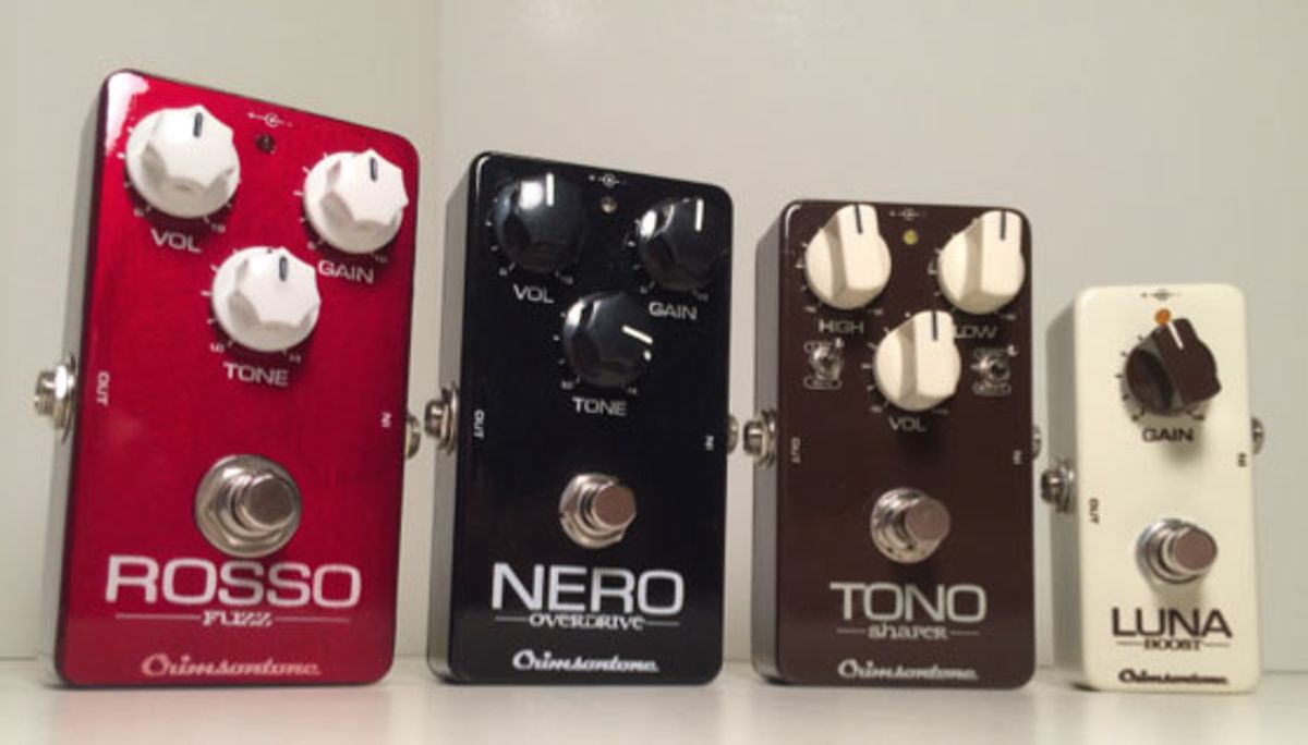 Crimsontone Releases New Line of Pedals