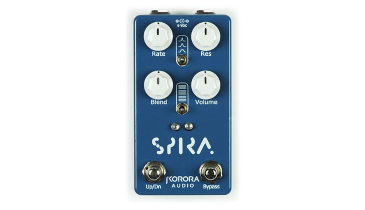 Korora Audio Releases the Spira Filter Modulation Pedal