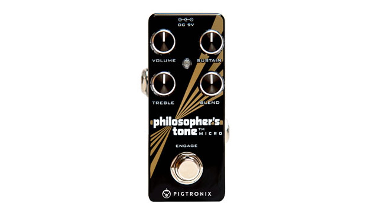 Pigtronix Unveils the Philosopher's Tone Micro