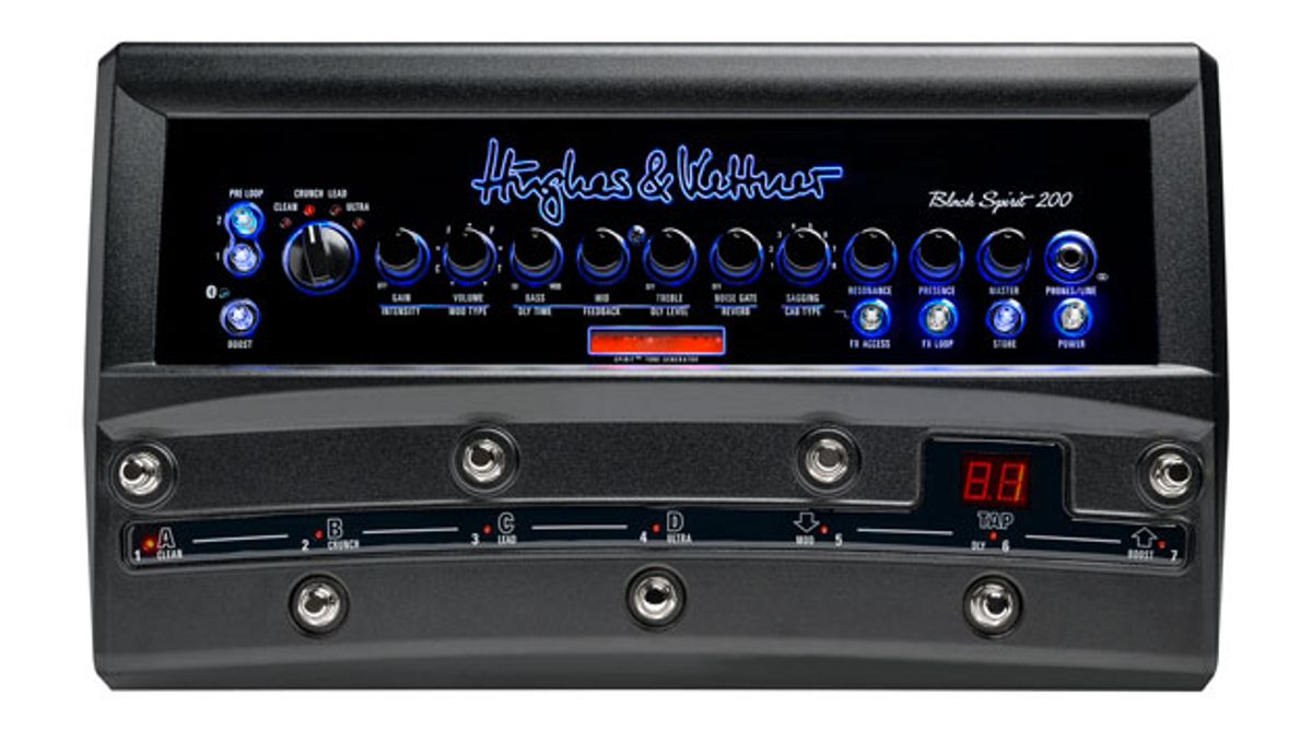 Hughes & Kettner Unleashes the Black Spirit 200 Floor