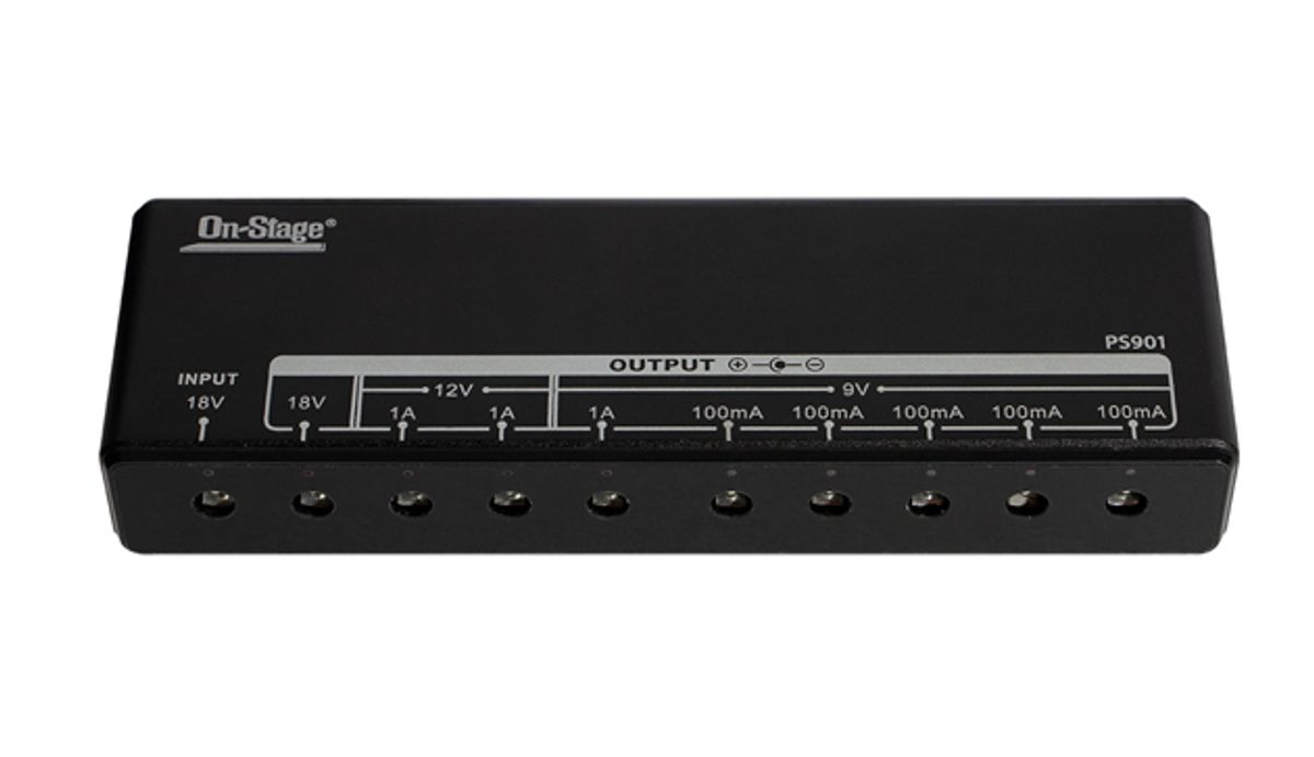 On-Stage Introduces the PS901 Pedal Power Bank