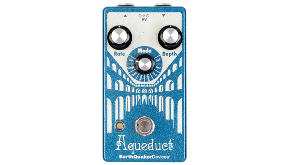 EarthQuaker Devices Announces the Aqueduct Vibrato