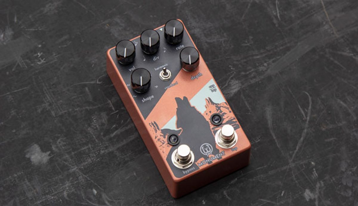 Walrus Audio Unveils the Monument Harmonic Tap Tremolo V2