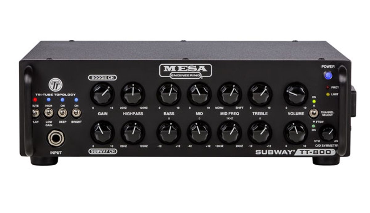 MESA/Boogie Releases the Subway TT-800
