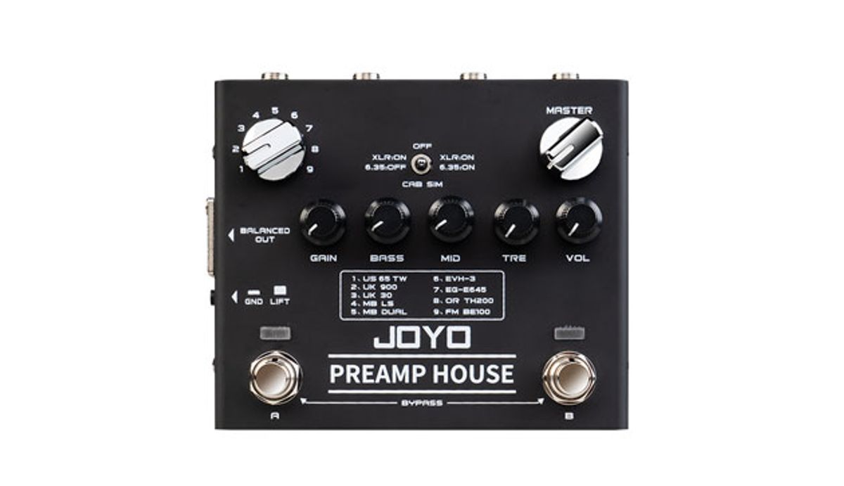 Joyo Audio Launches the R-15 PreAmp House