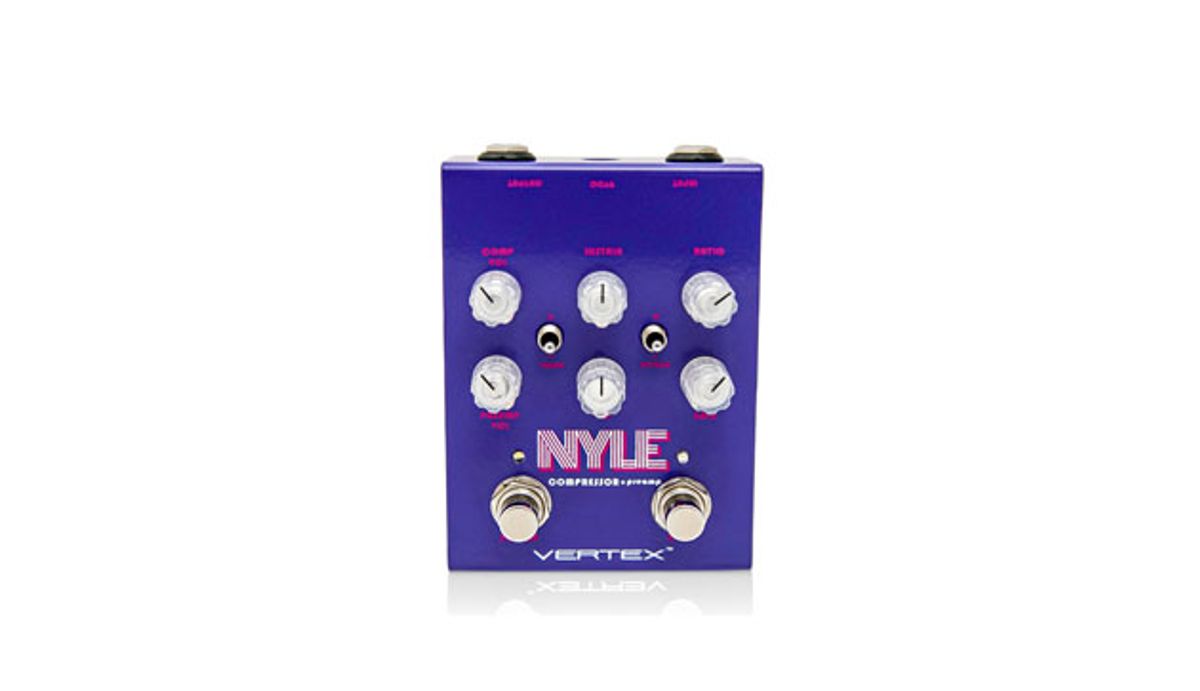 Vertex Effects Introduces the Nyle Compressor and Preamp