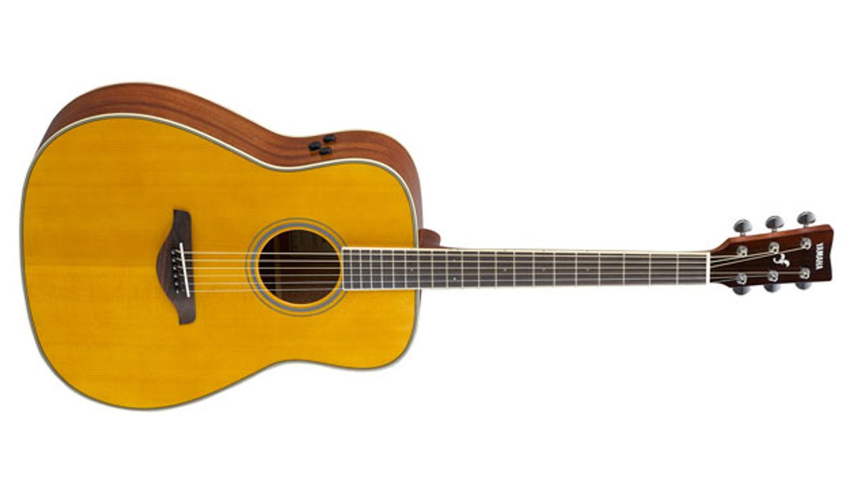 Yamaha Unveils the FG TransAcoustic