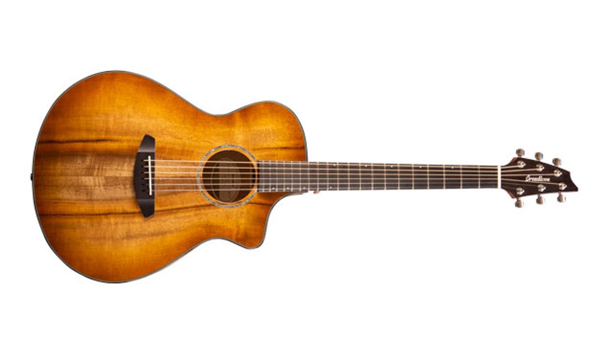 Breedlove Introduces Three New Prairie Burst Myrtlewood Models