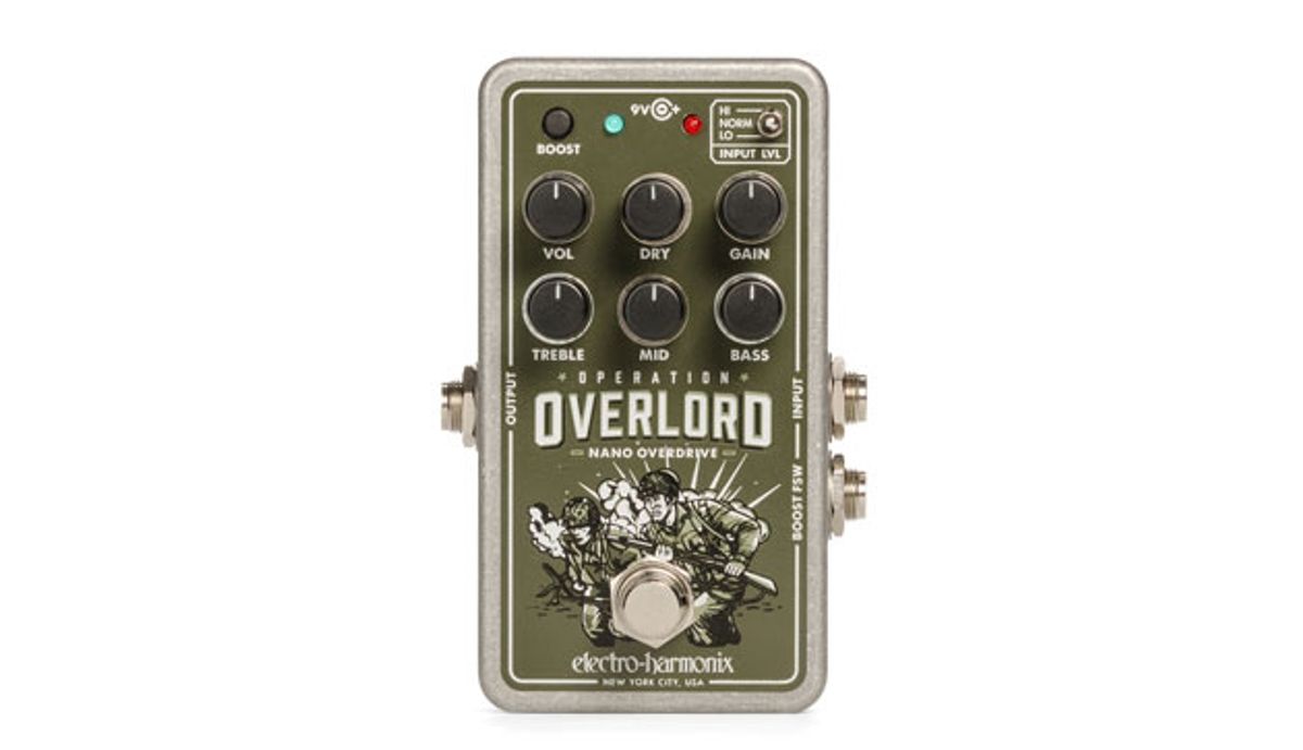 Electro-Harmonix Launches the Nano Operation Overlord