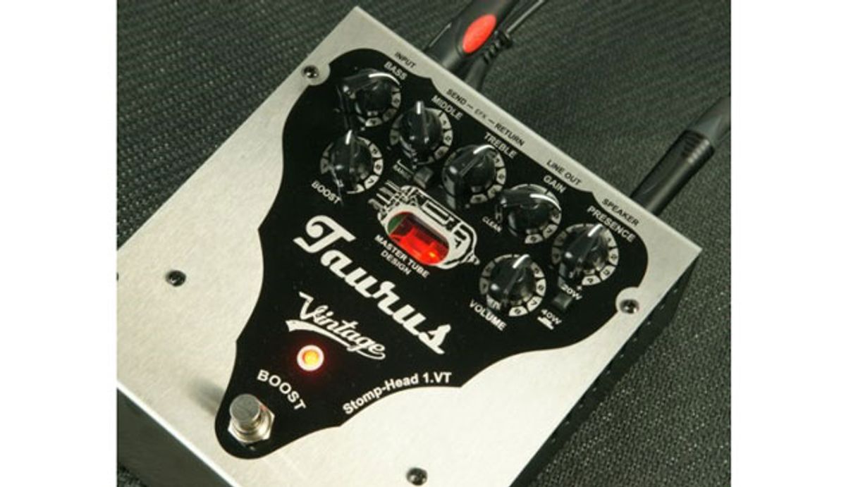 Taurus Releases the Stomp-Head 1.VT