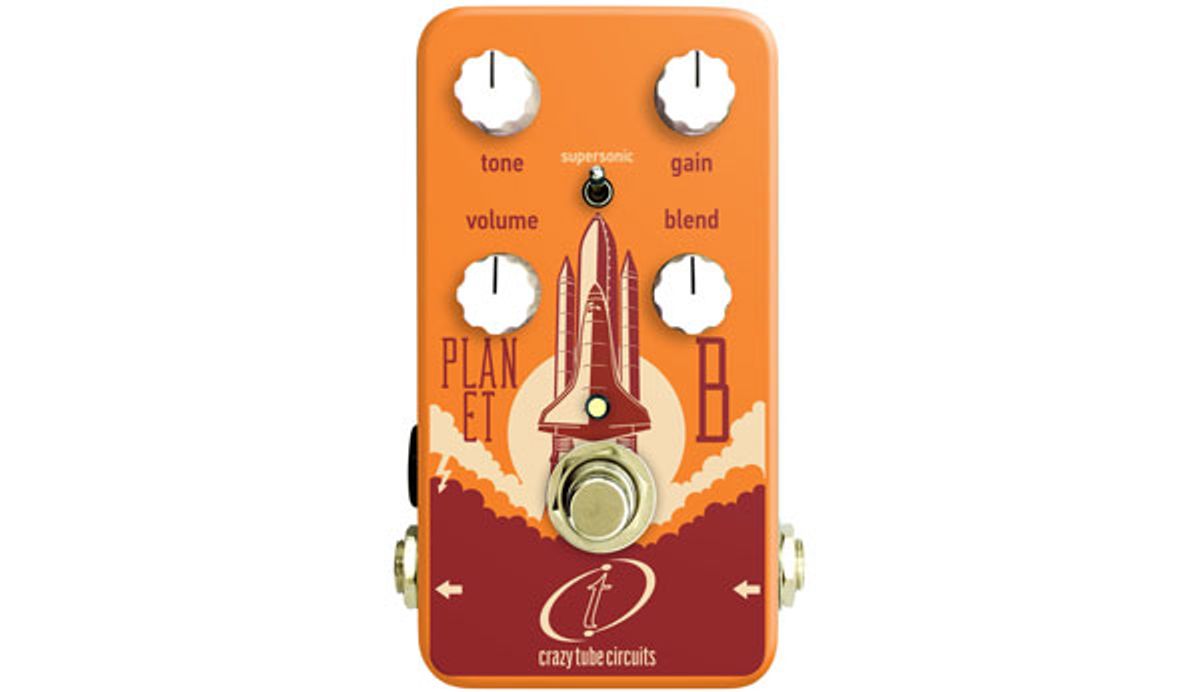 Crazy Tube Circuits Introduces the Planet B Bass Overdrive