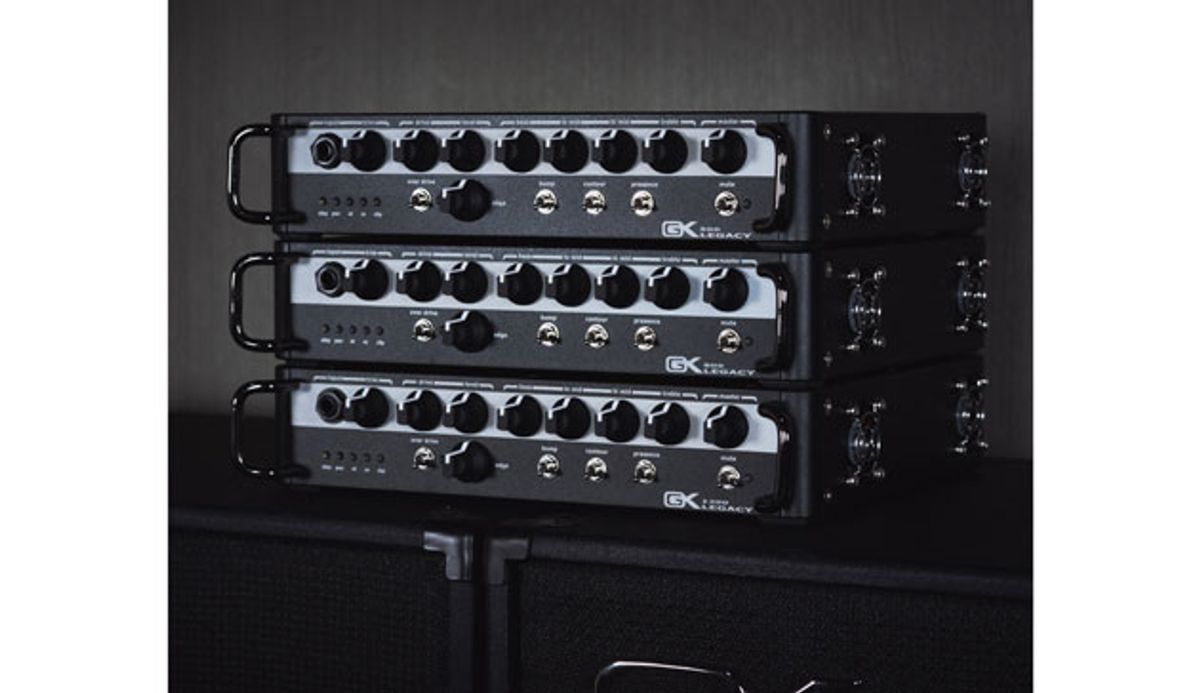 Gallien-Krueger Introduces Legacy Series Bass Heads