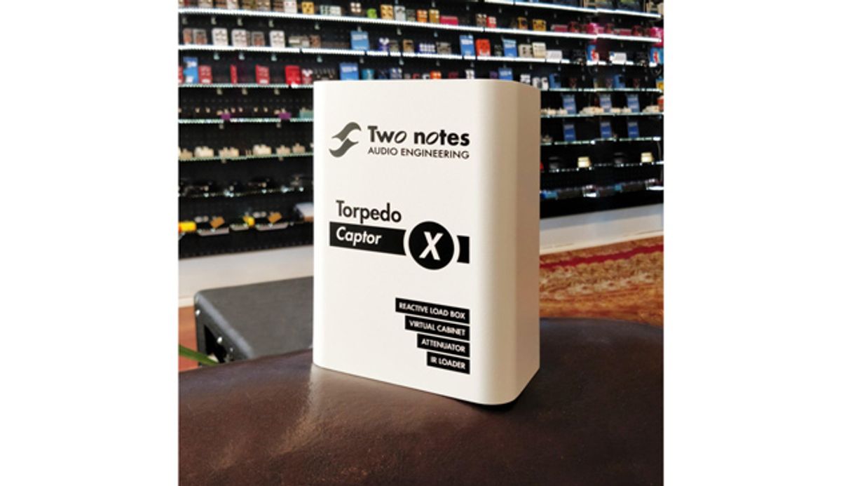 Two Notes Audio Announces the Torpedo Captor X 16 Ohm Version