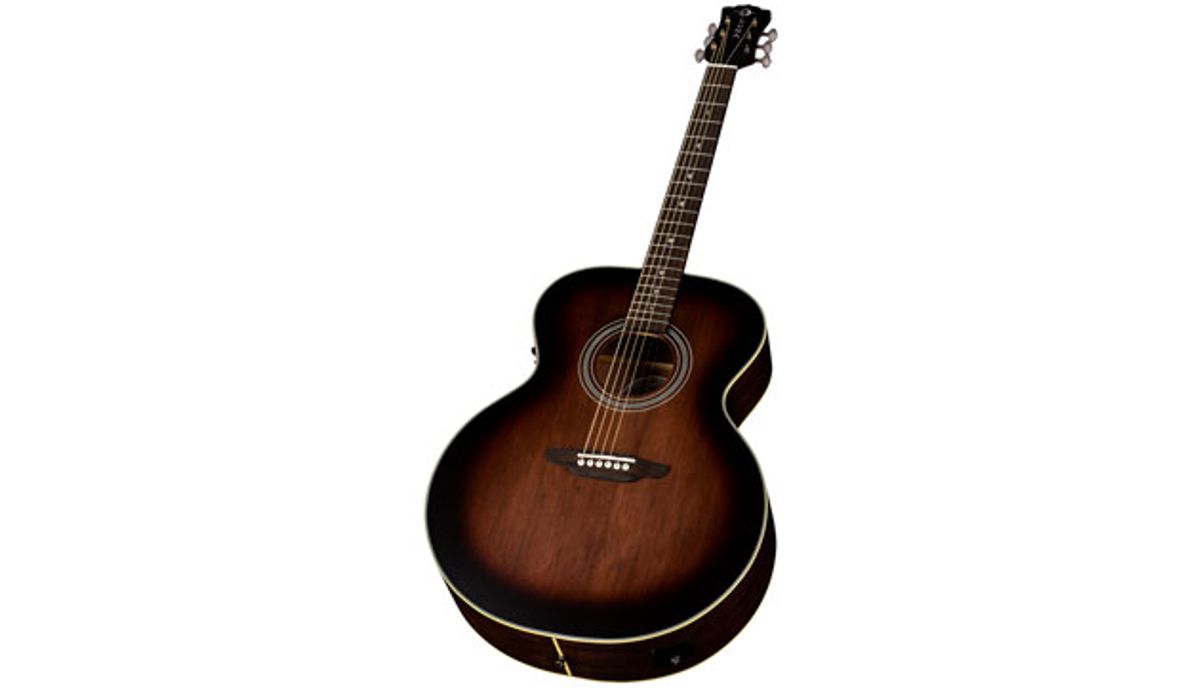 Luna Guitars Unveils the Art Vintage Jumbo