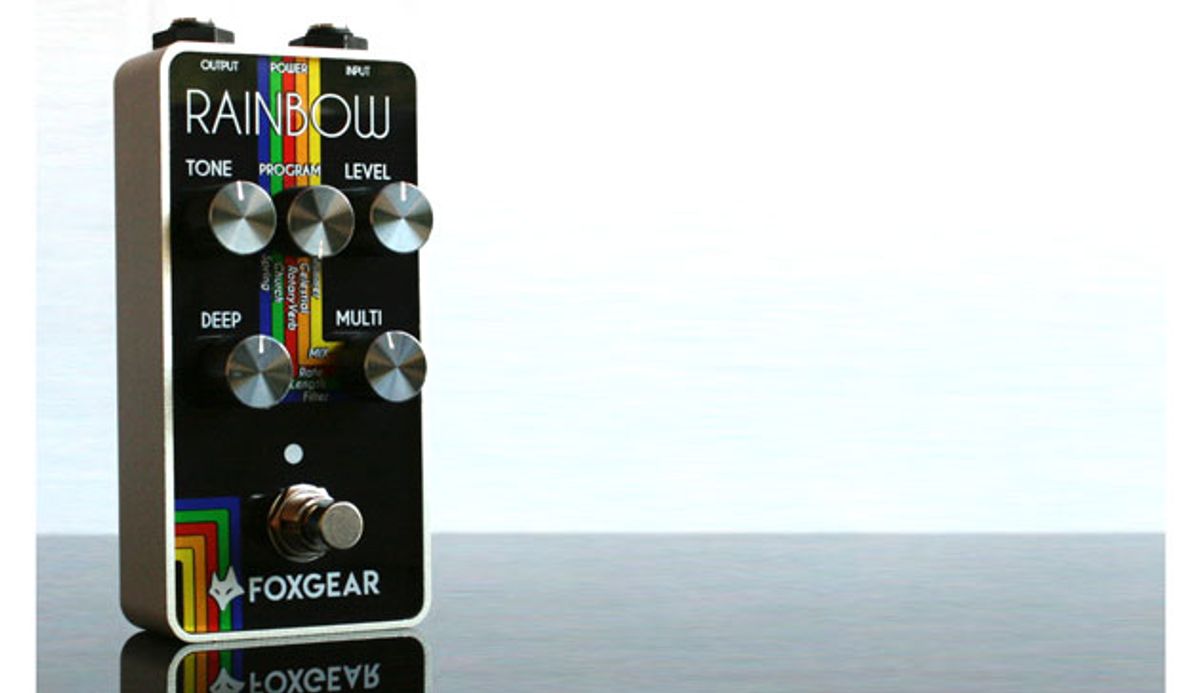 FoxGear Presents the Rainbow Digital Reverb