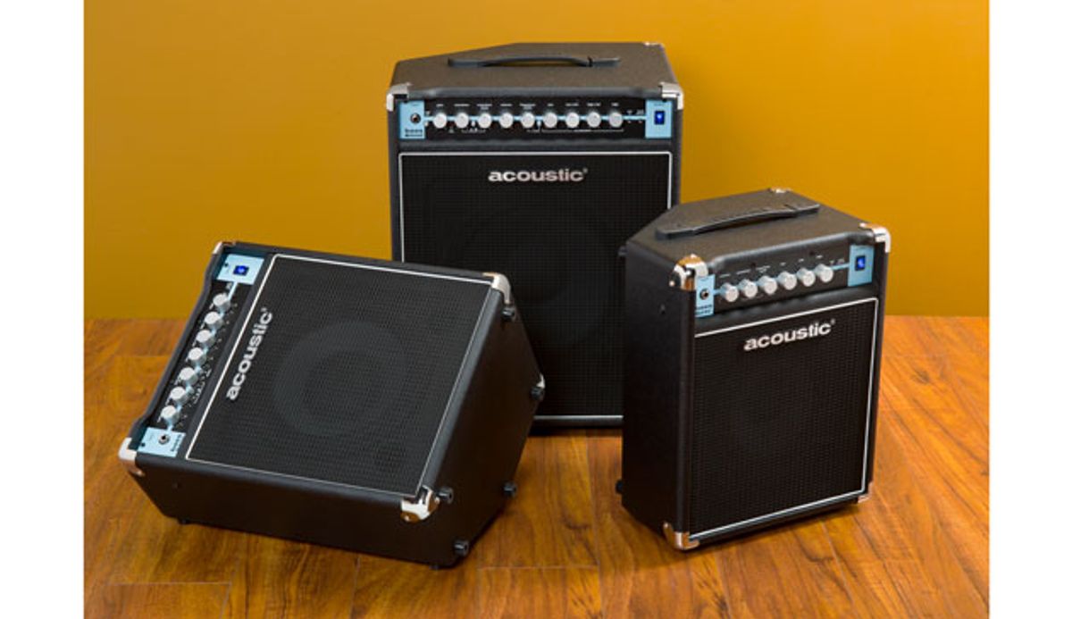 Acoustic Unveils Classic Series Bass Combos