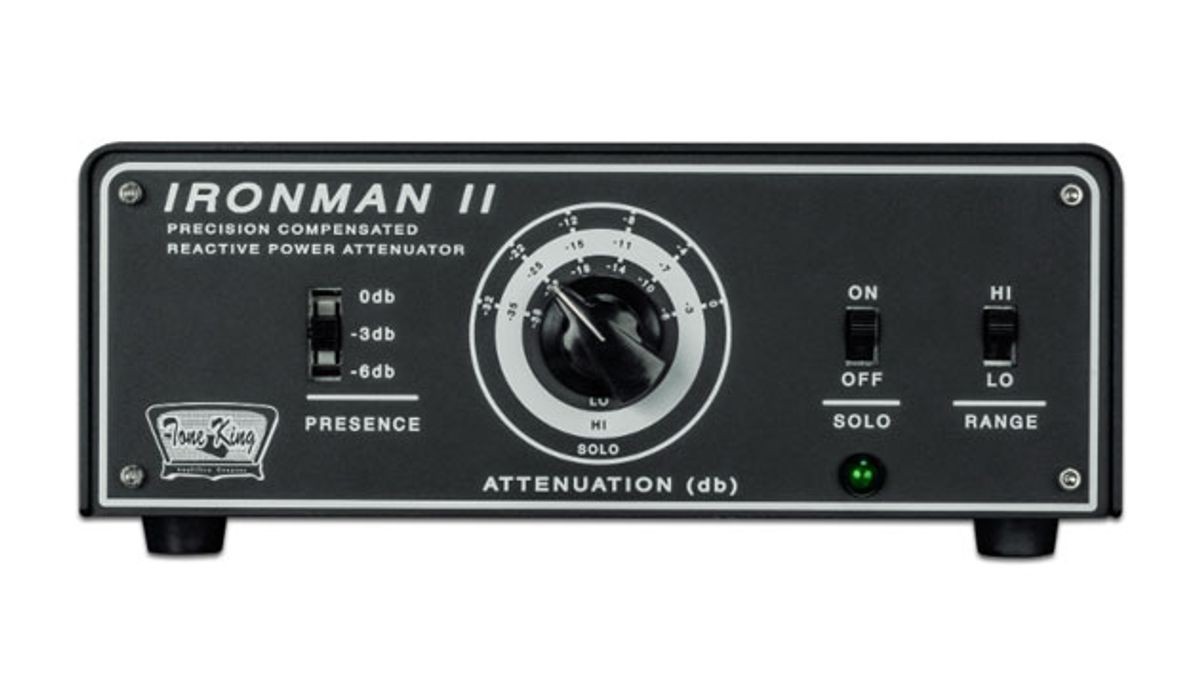 Tone King Unveils the Iron-Man II Precision Compensated Reactive Power Attenuator