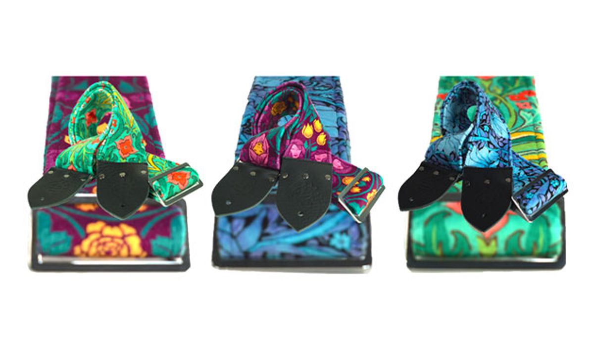 Dog Days Releases William Morris Guitar Straps