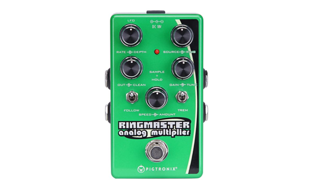 Pigtronix Introduces the Ringmaster Ring Modulator Synth Pedal
