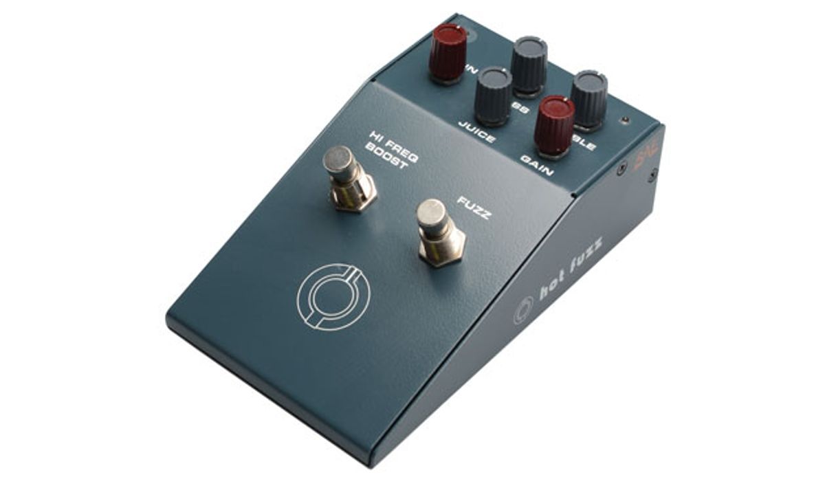 BAE Audio Launches Hot Fuzz Dual-Stomp Boost/Fuzz Pedal