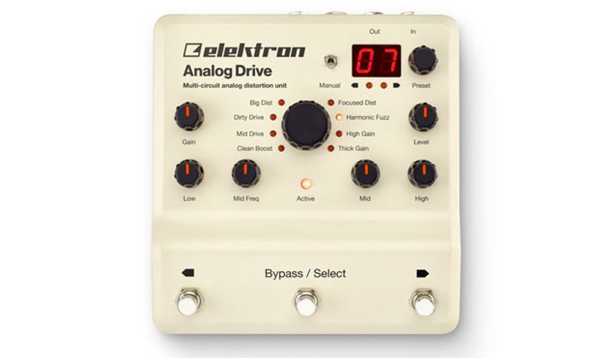 Elektron Unveils the Analog Drive