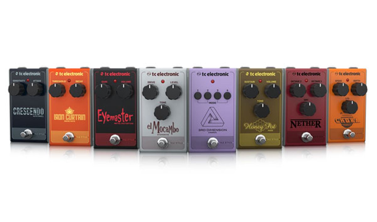 TC Electronic Launches 8 New Analog Pedals Premier Guitar