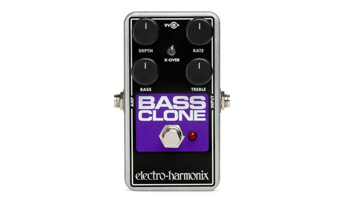 Electro-Harmonix Introduces the Bass Clone Chorus Pedal