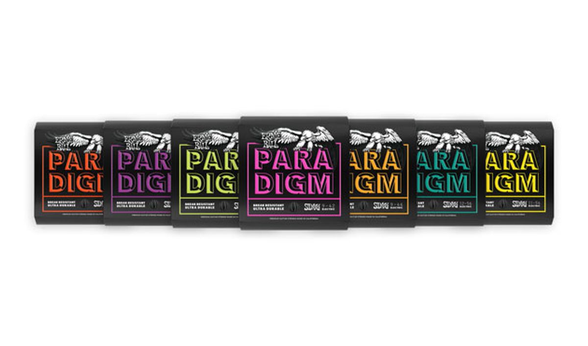 Ernie Ball Announces Paradigm Strings