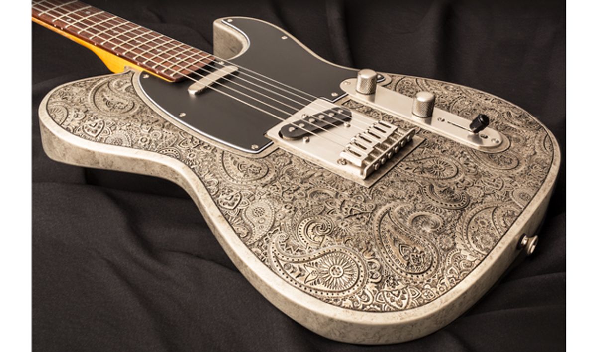 Dean Zelinsky Guitars Announces the Paisley Dellatera