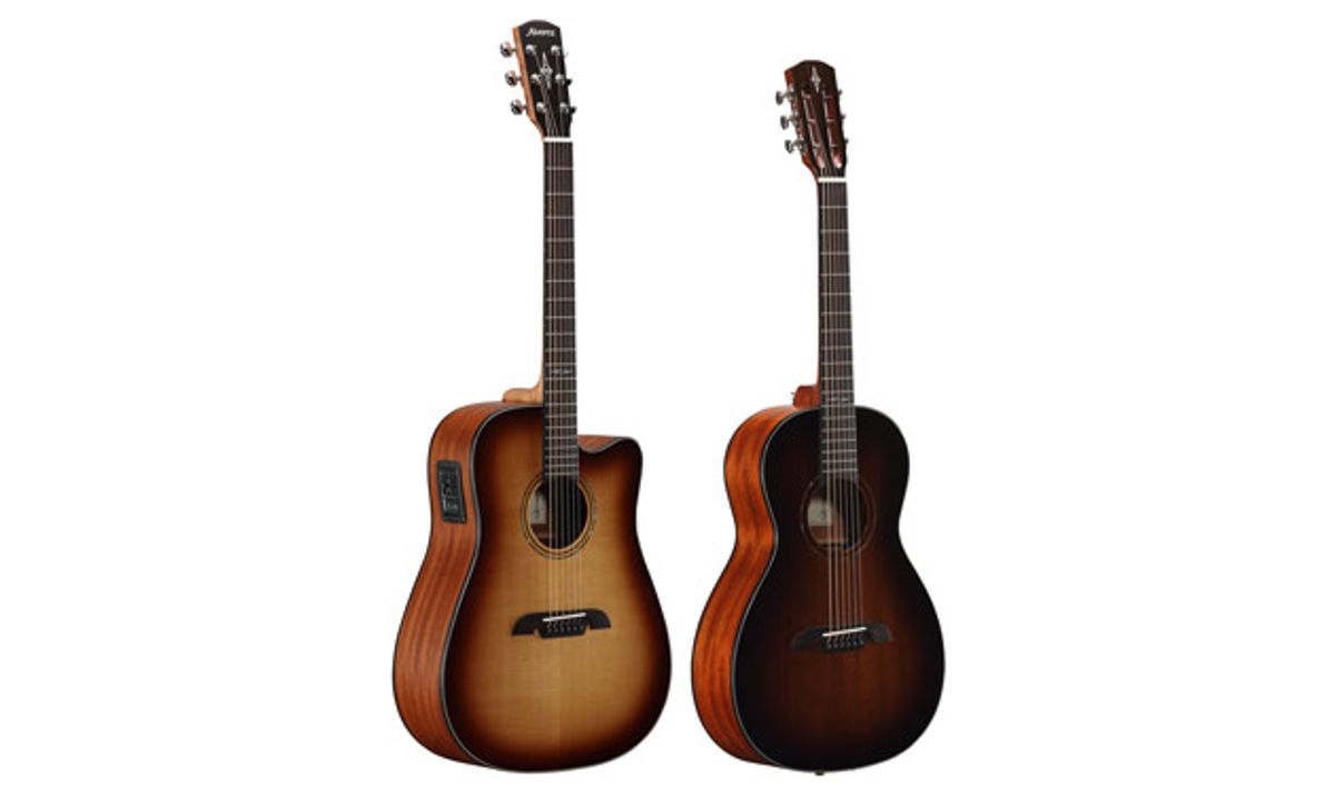 Alvarez Guitars Releases Artist Series Shadowburst Models